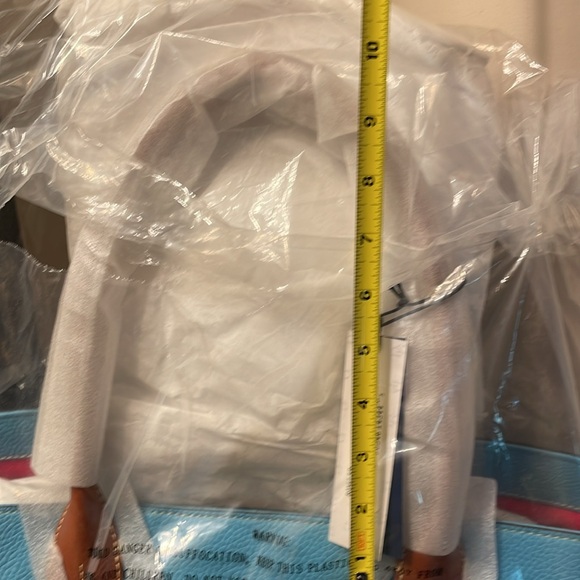 Dooney & Bourke Russel Sky Blue R0567 SB. Retail 398.00 Leather NWT - Picture 5 of 11